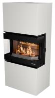 Thermorossi Kaminofen TRILOGIE Wood 11 kW Weiß